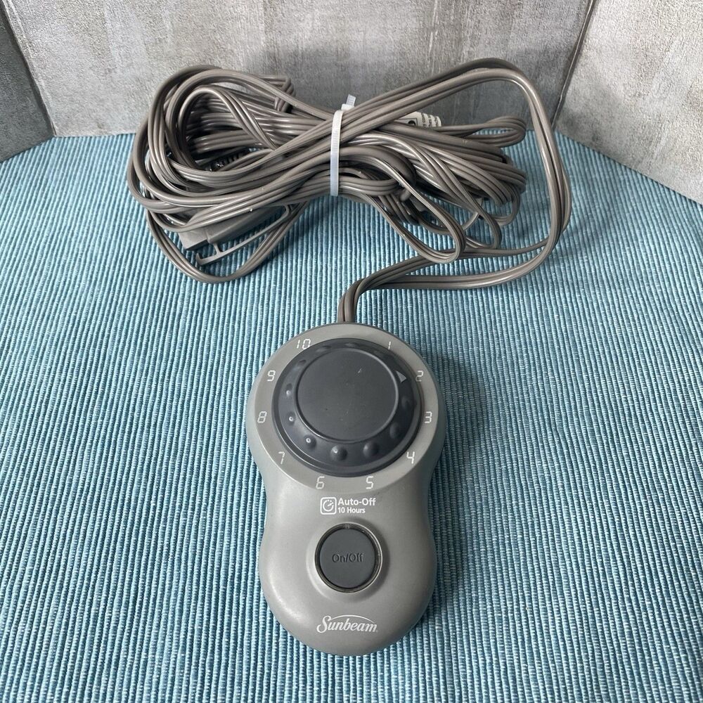 Sunbeam S85A Heated Blanket Controller 3-Prong Plug 180w Cord
